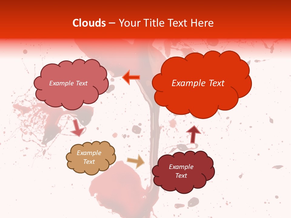 Background Explosion Dribble PowerPoint Template