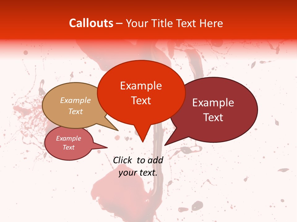 Background Explosion Dribble PowerPoint Template