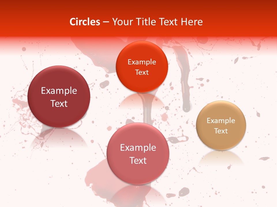 Background Explosion Dribble PowerPoint Template