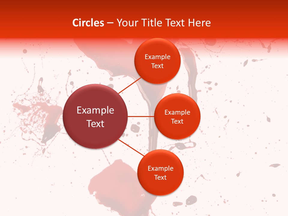 Background Explosion Dribble PowerPoint Template