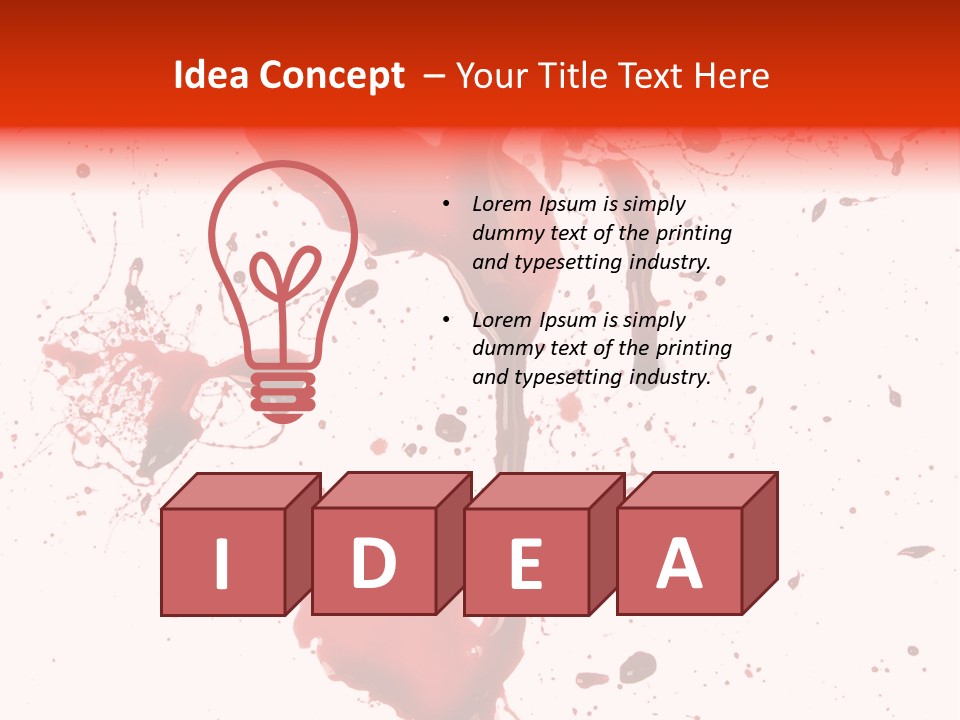 Background Explosion Dribble PowerPoint Template