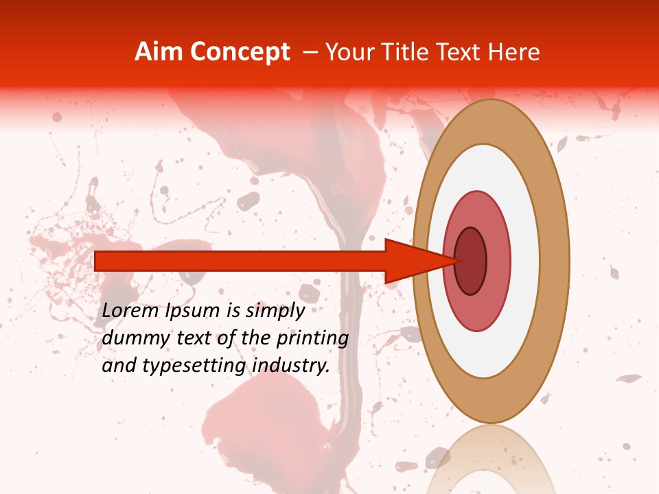 Background Explosion Dribble PowerPoint Template