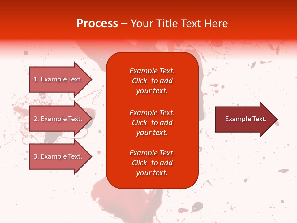 Background Explosion Dribble PowerPoint Template