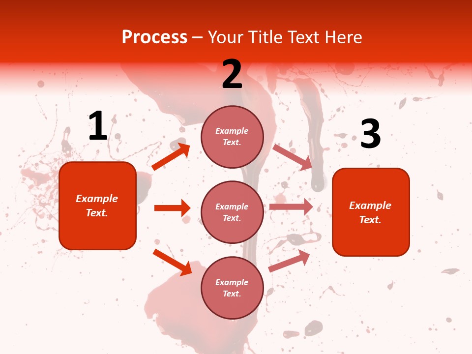 Background Explosion Dribble PowerPoint Template