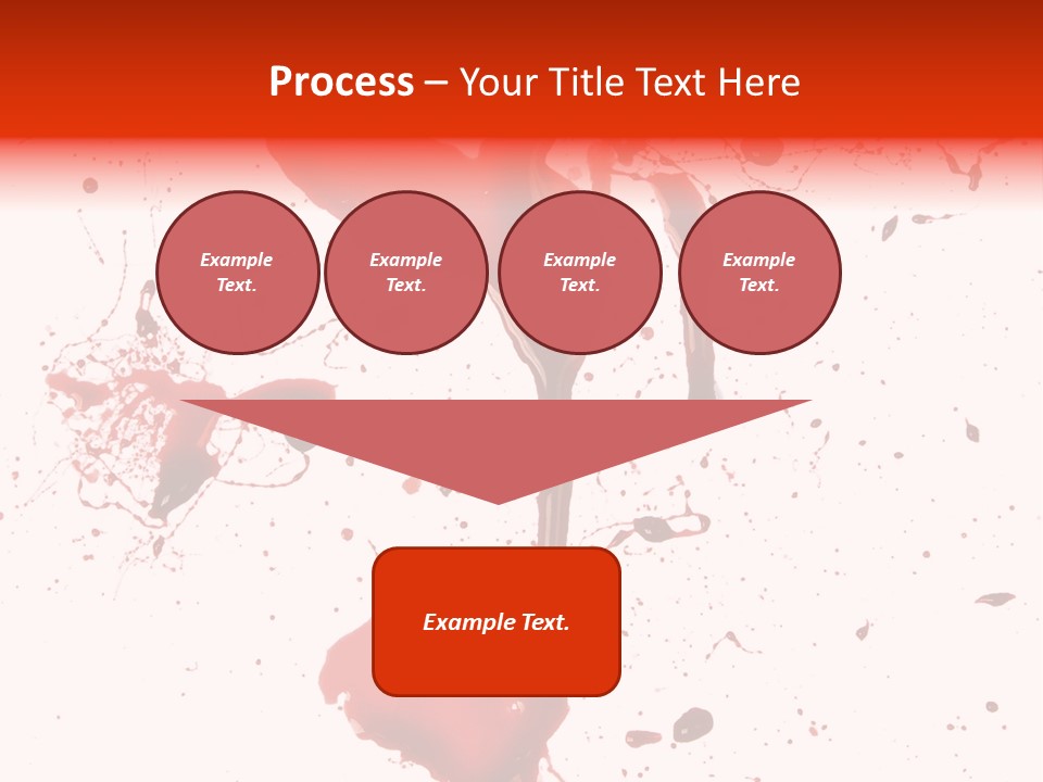 Background Explosion Dribble PowerPoint Template