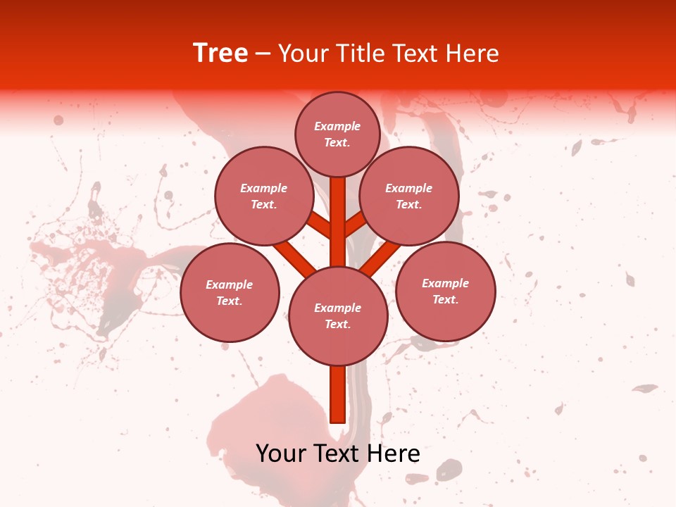 Background Explosion Dribble PowerPoint Template