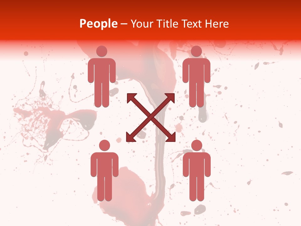 Background Explosion Dribble PowerPoint Template