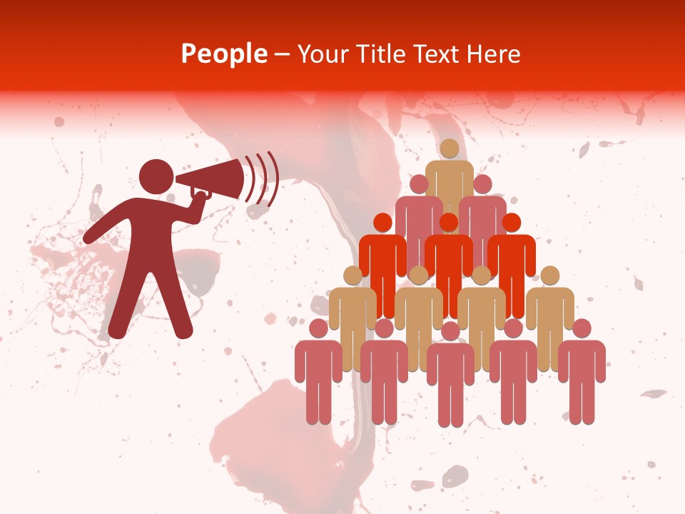 Background Explosion Dribble PowerPoint Template