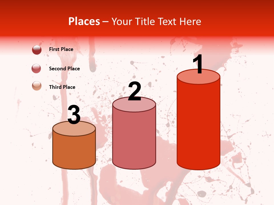 Horror Natural Splat PowerPoint Template