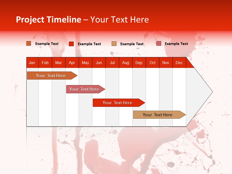 Horror Natural Splat PowerPoint Template