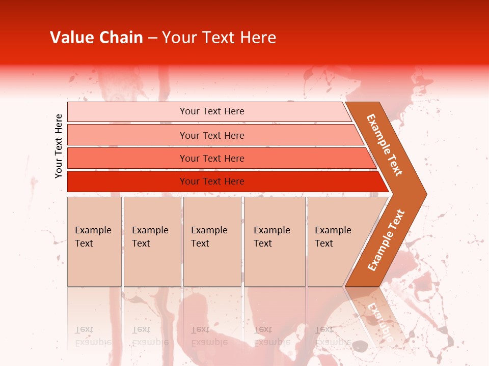 Horror Natural Splat PowerPoint Template