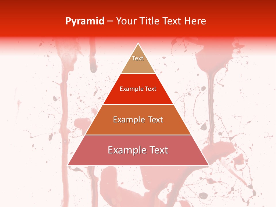 Horror Natural Splat PowerPoint Template