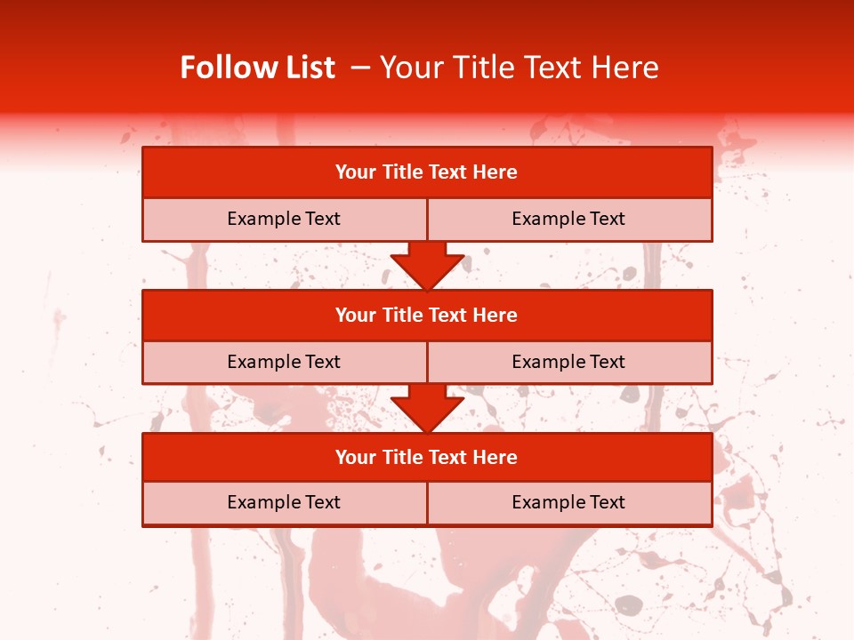 Horror Natural Splat PowerPoint Template