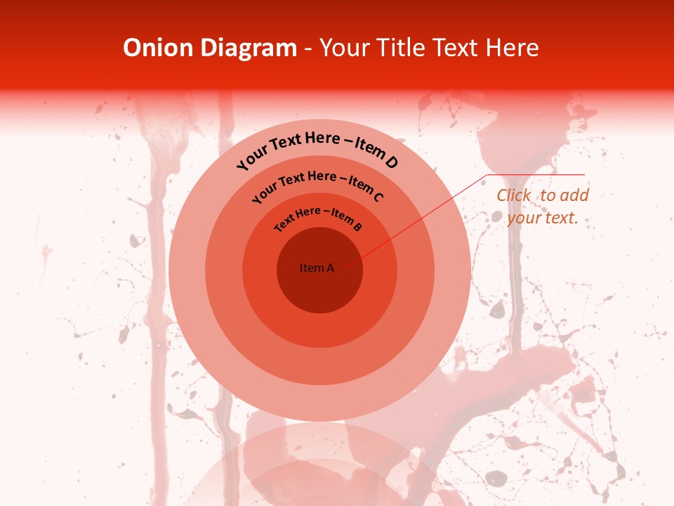 Horror Natural Splat PowerPoint Template