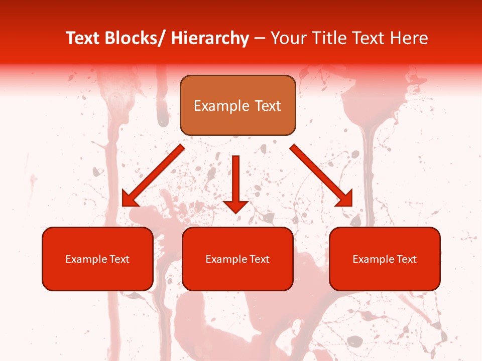 Horror Natural Splat PowerPoint Template
