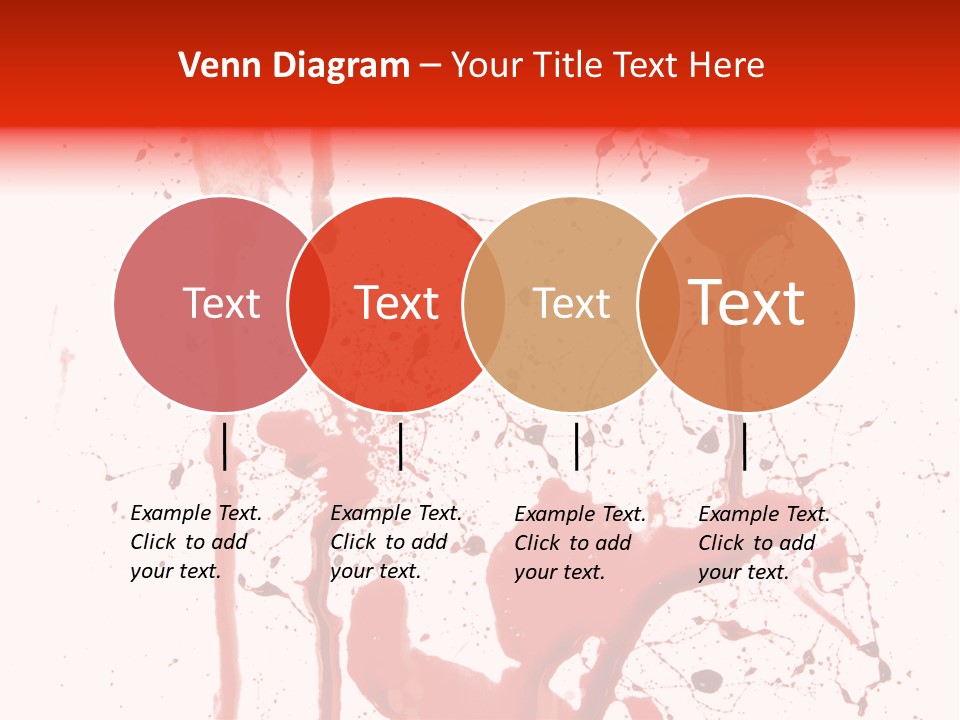 Horror Natural Splat PowerPoint Template
