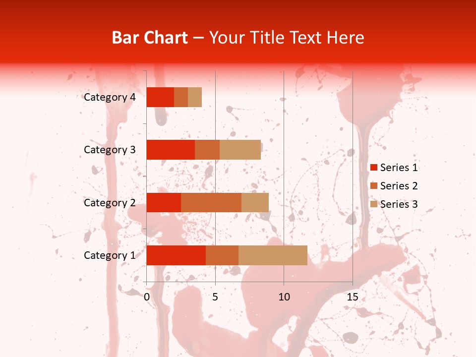 Horror Natural Splat PowerPoint Template
