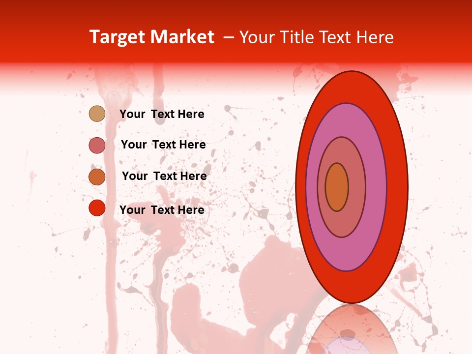 Horror Natural Splat PowerPoint Template