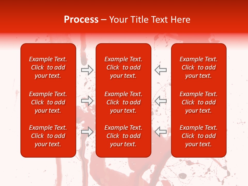 Horror Natural Splat PowerPoint Template