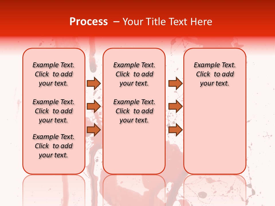 Horror Natural Splat PowerPoint Template