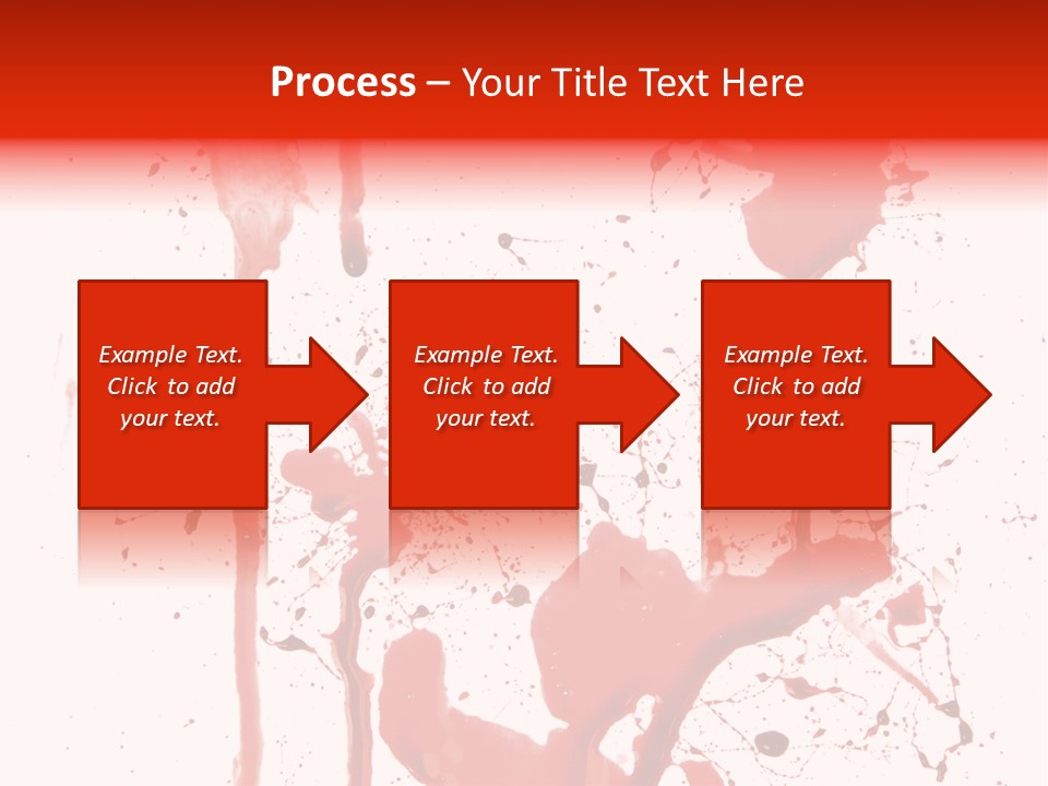 Horror Natural Splat PowerPoint Template