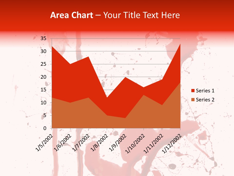 Horror Natural Splat PowerPoint Template