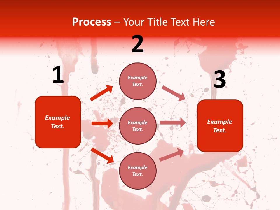 Horror Natural Splat PowerPoint Template