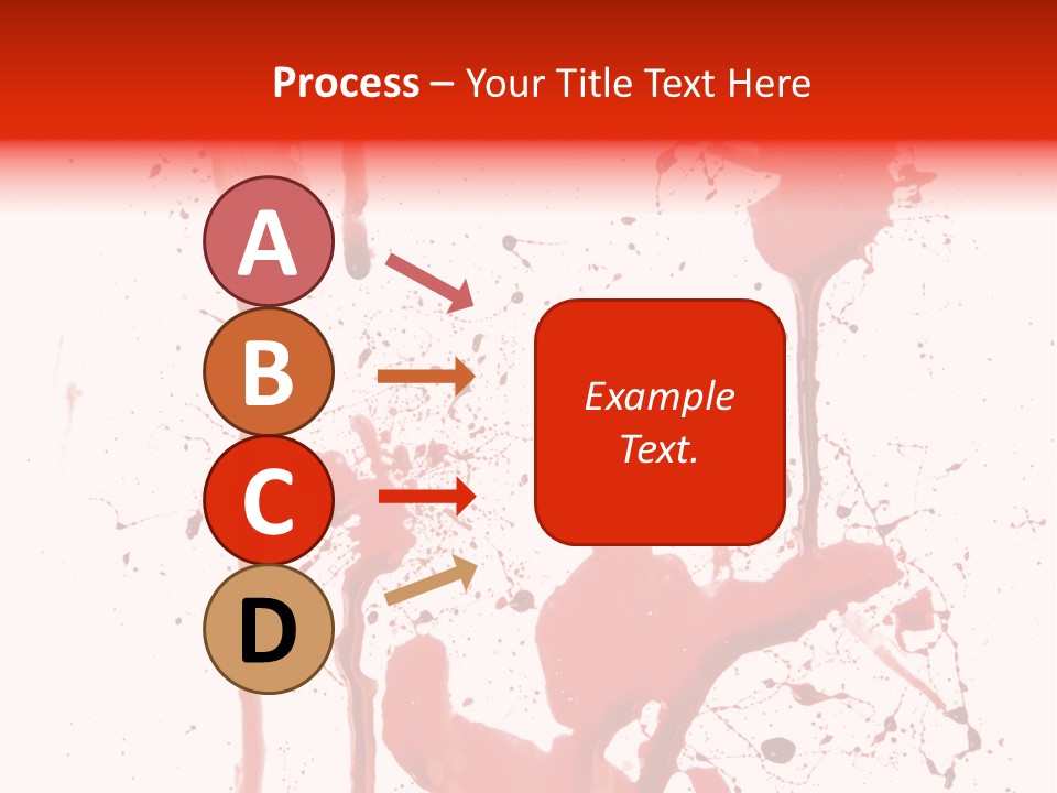 Horror Natural Splat PowerPoint Template