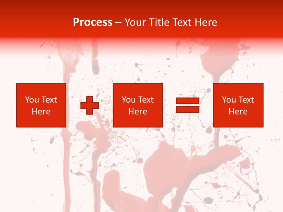 Horror Natural Splat PowerPoint Template
