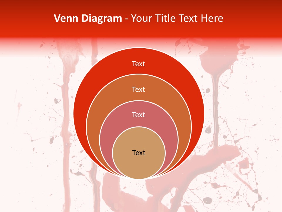 Horror Natural Splat PowerPoint Template