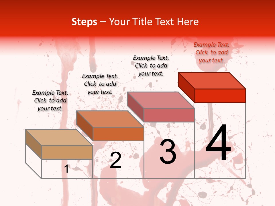 Horror Natural Splat PowerPoint Template