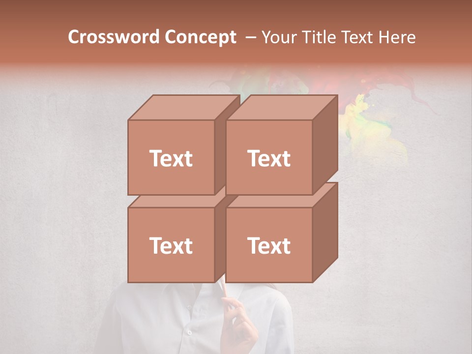 Girl Learn Work PowerPoint Template