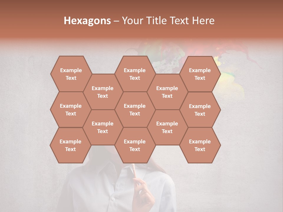 Girl Learn Work PowerPoint Template