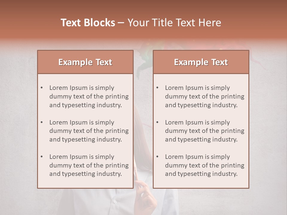 Girl Learn Work PowerPoint Template