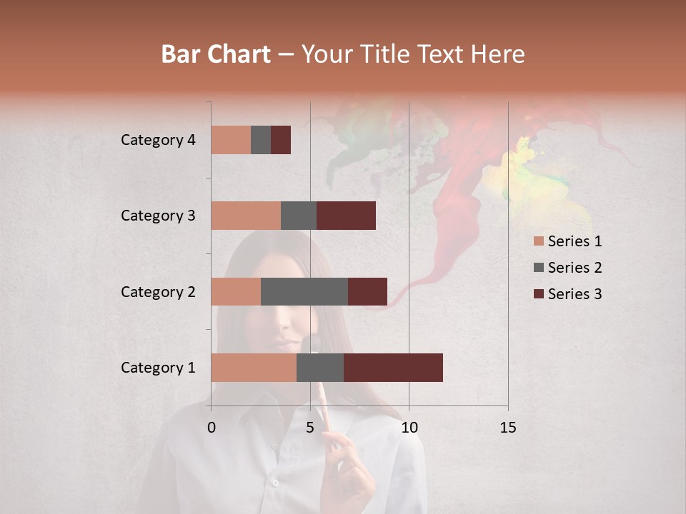 Girl Learn Work PowerPoint Template