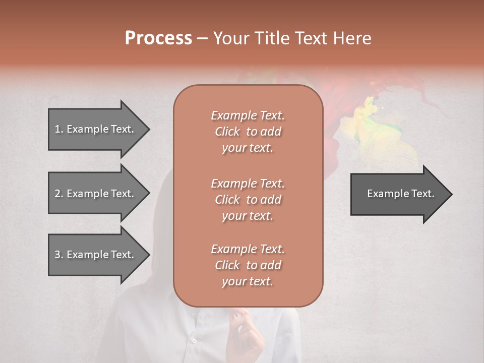 Girl Learn Work PowerPoint Template