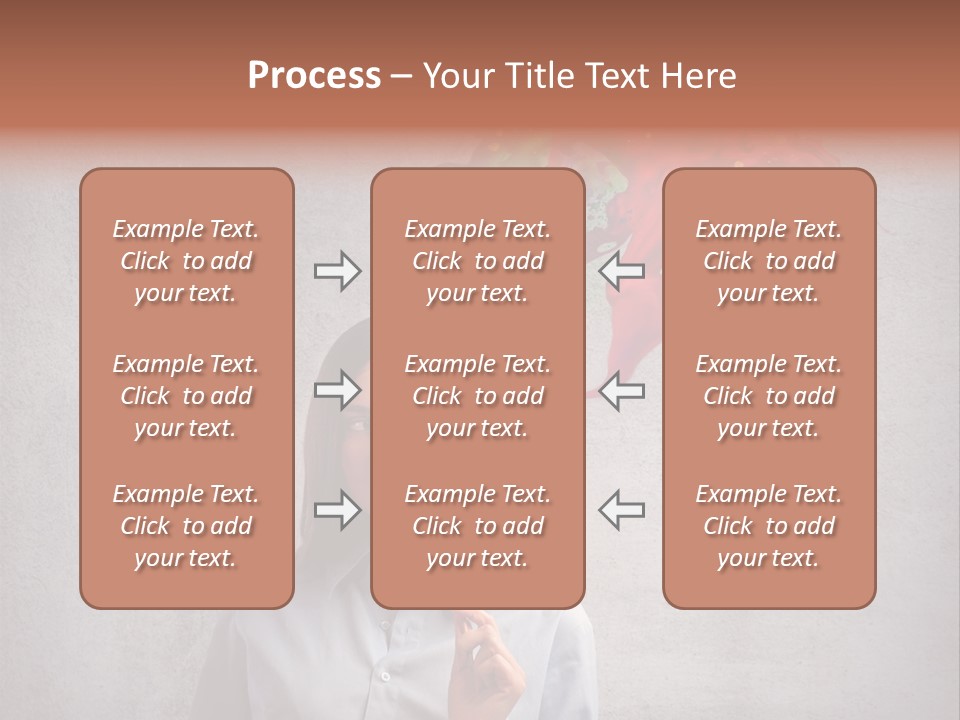 Girl Learn Work PowerPoint Template