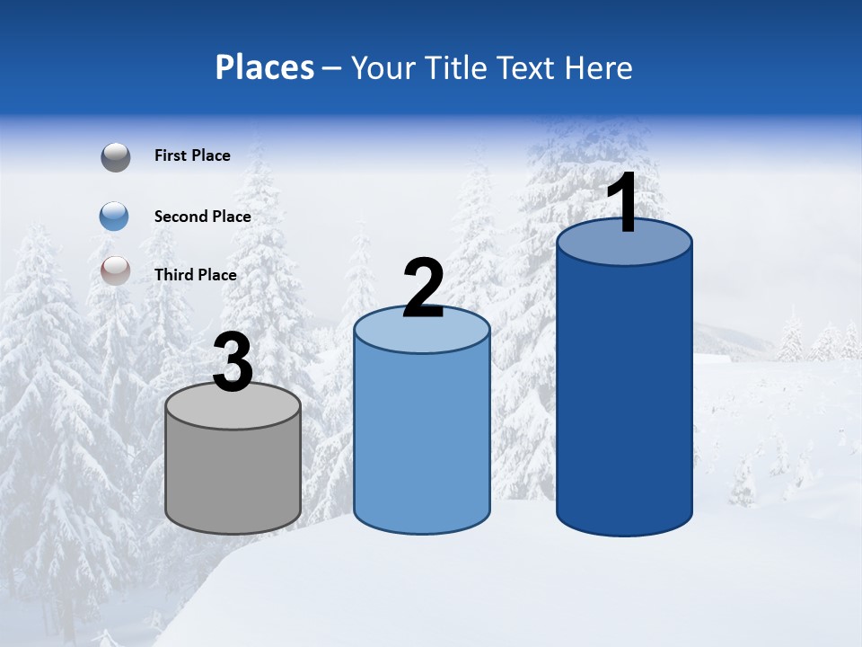 Climate Panorama Winter PowerPoint Template