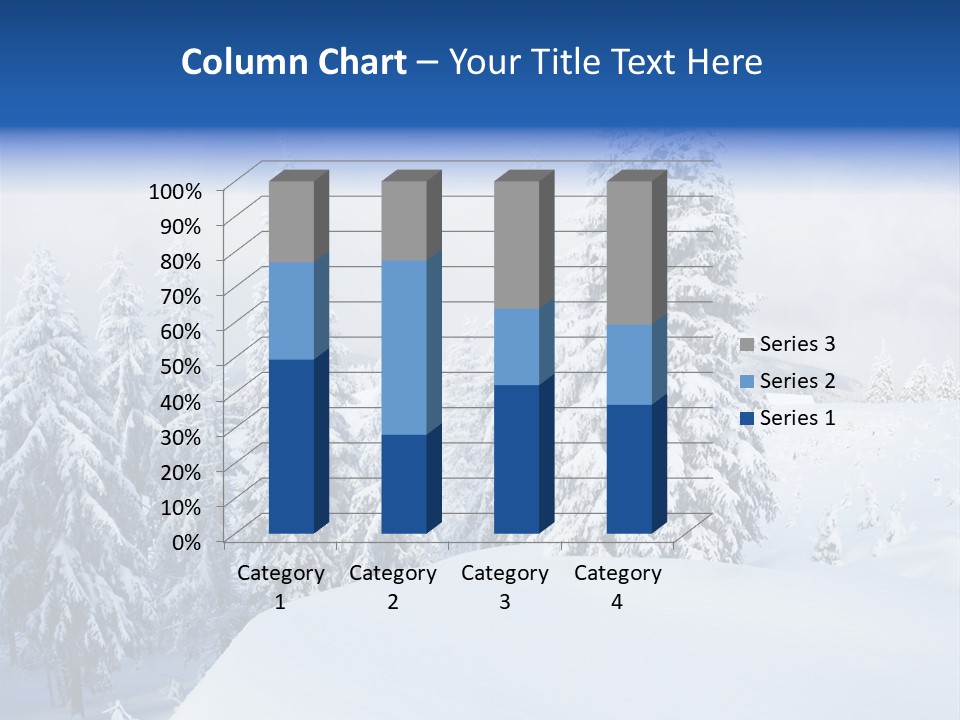 Climate Panorama Winter PowerPoint Template