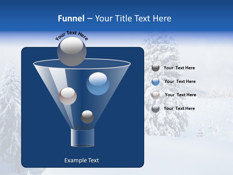 Climate Panorama Winter PowerPoint Template