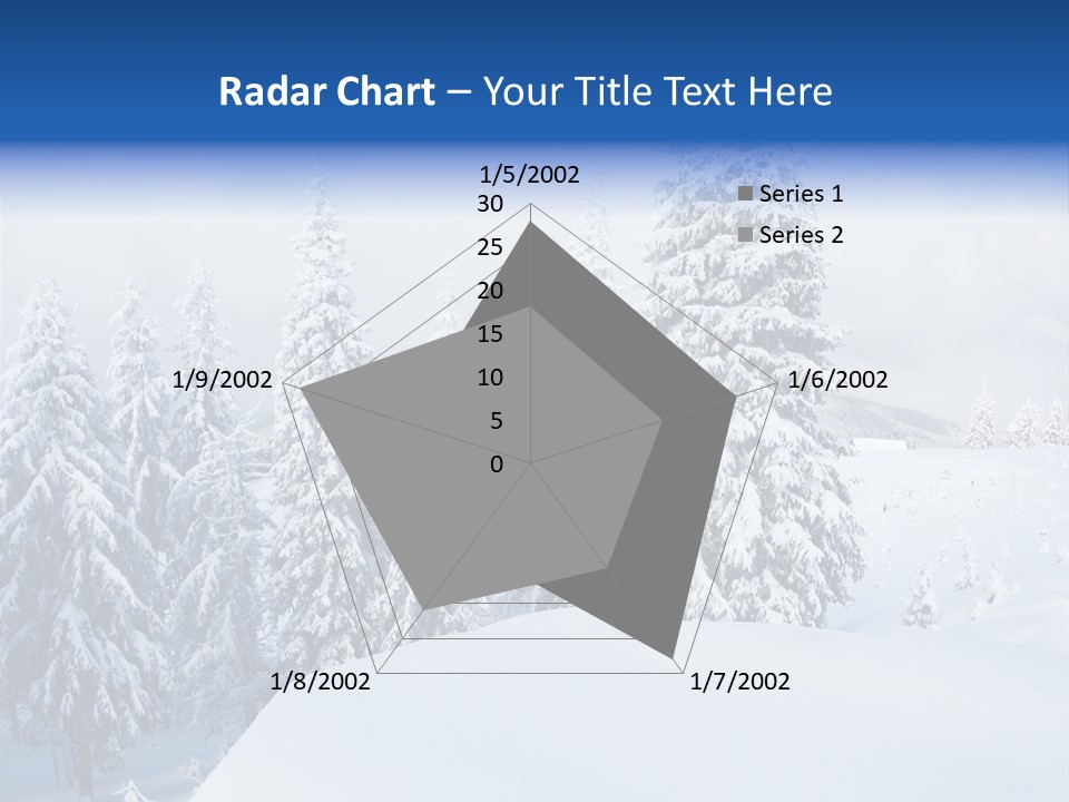 Climate Panorama Winter PowerPoint Template