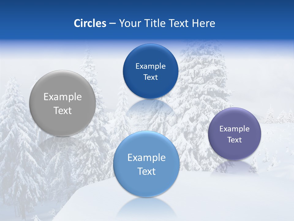 Climate Panorama Winter PowerPoint Template