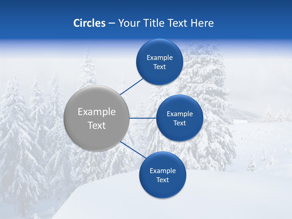 Climate Panorama Winter PowerPoint Template