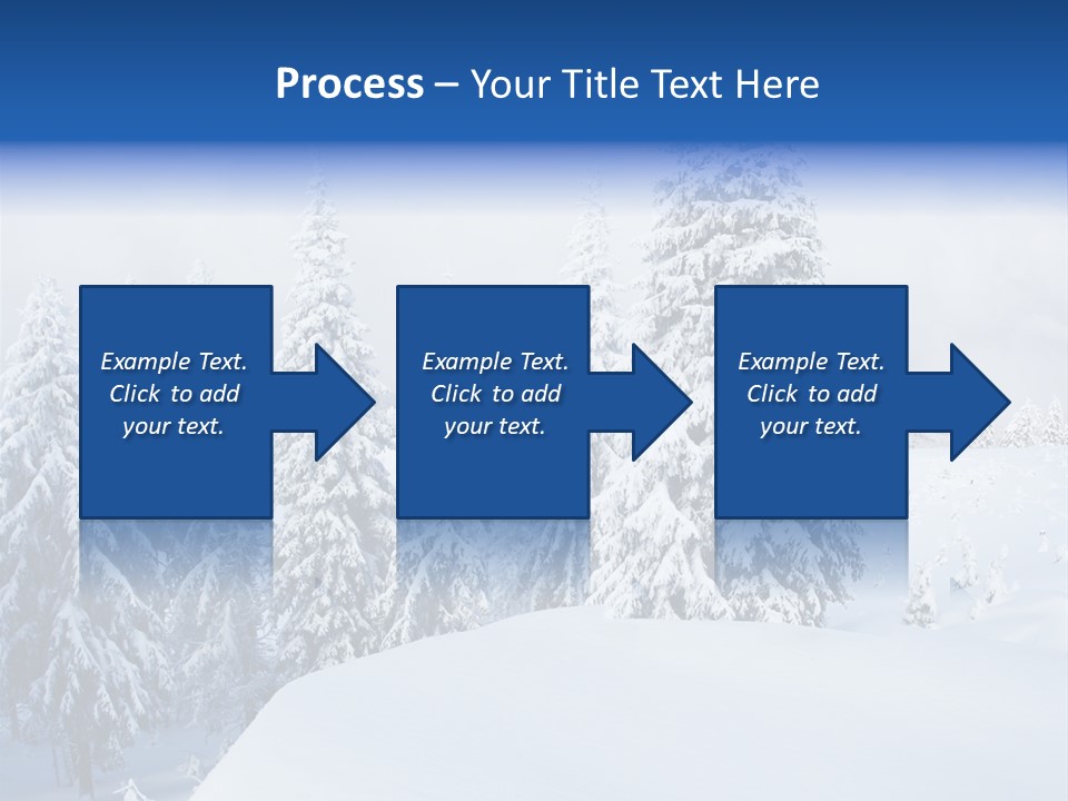 Climate Panorama Winter PowerPoint Template