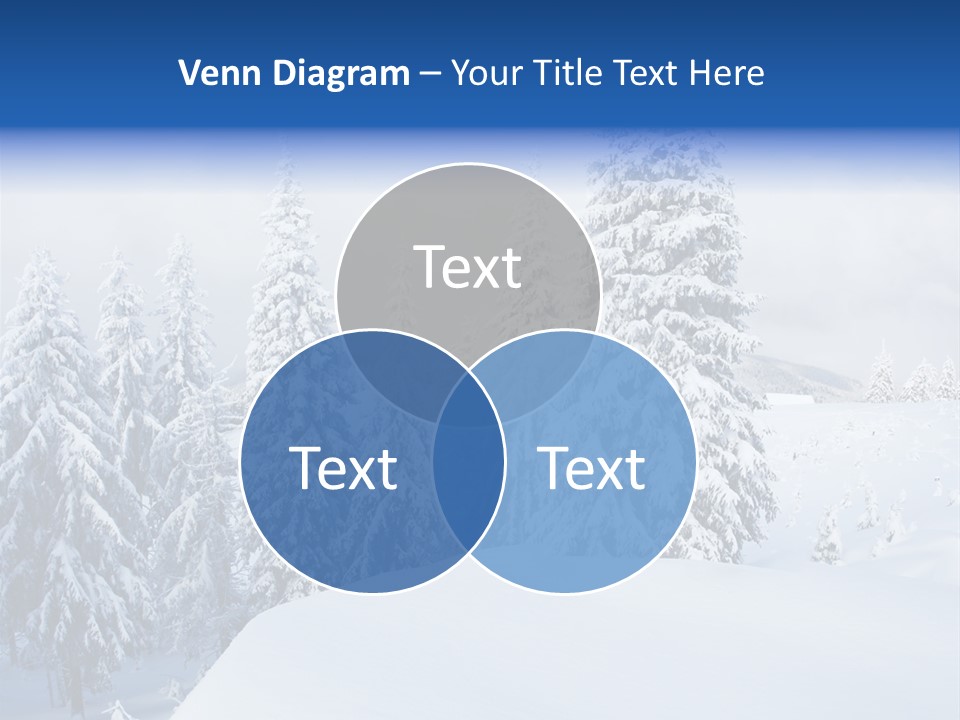 Climate Panorama Winter PowerPoint Template
