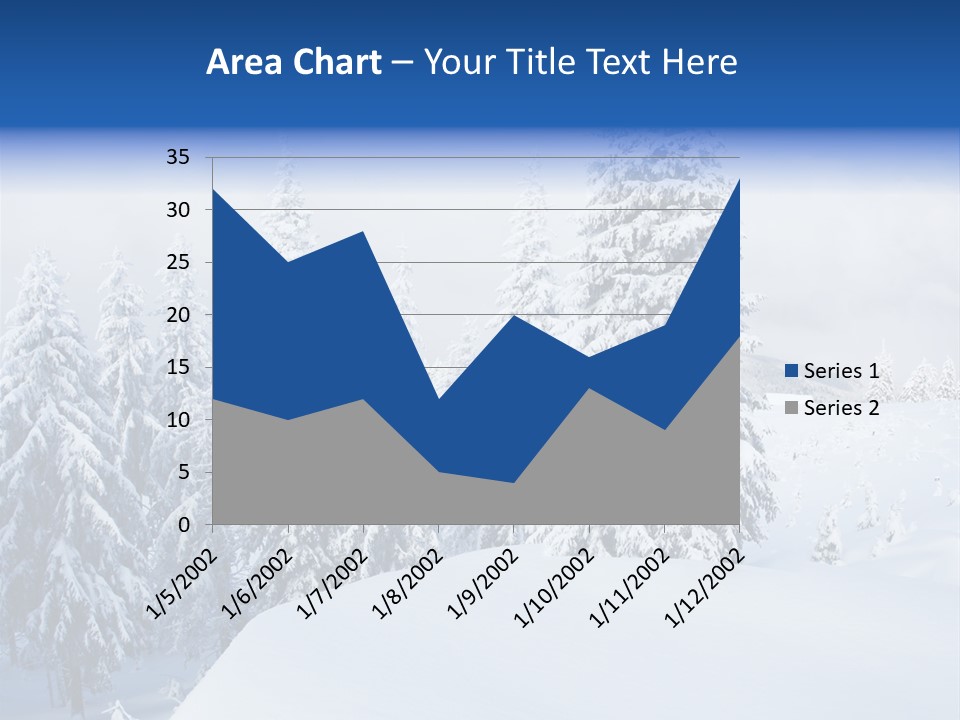 Climate Panorama Winter PowerPoint Template