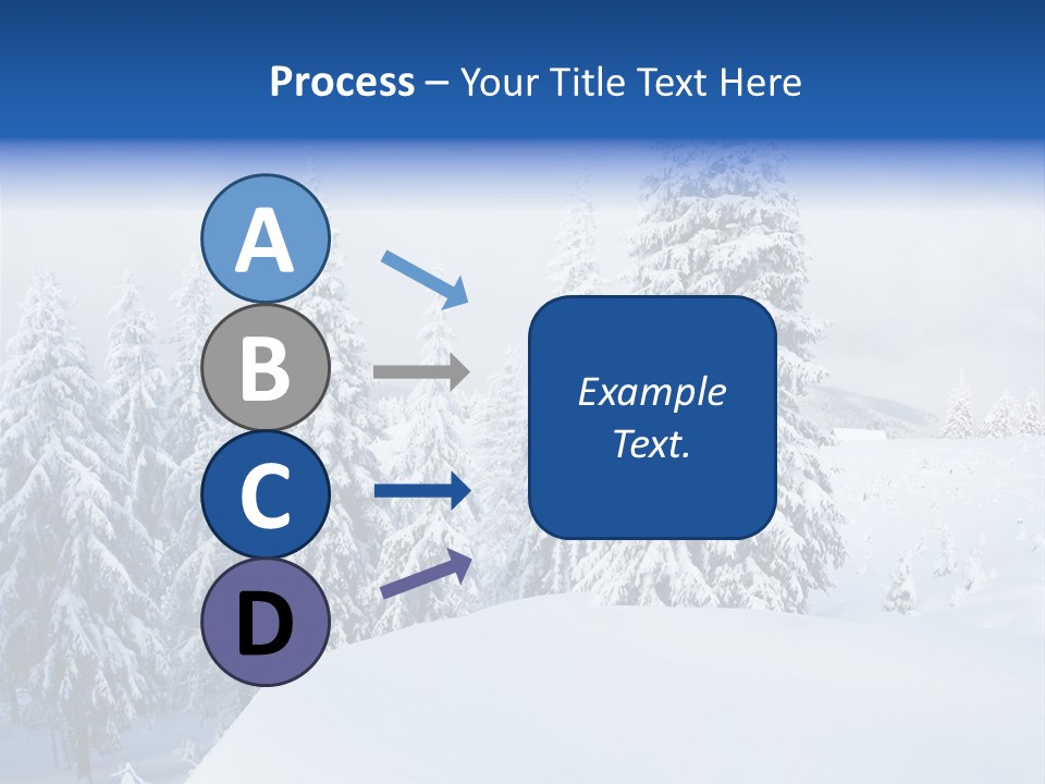 Climate Panorama Winter PowerPoint Template