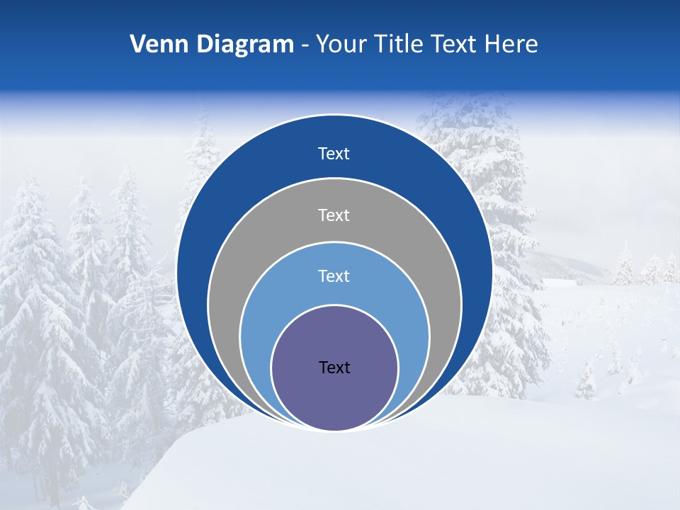 Climate Panorama Winter PowerPoint Template