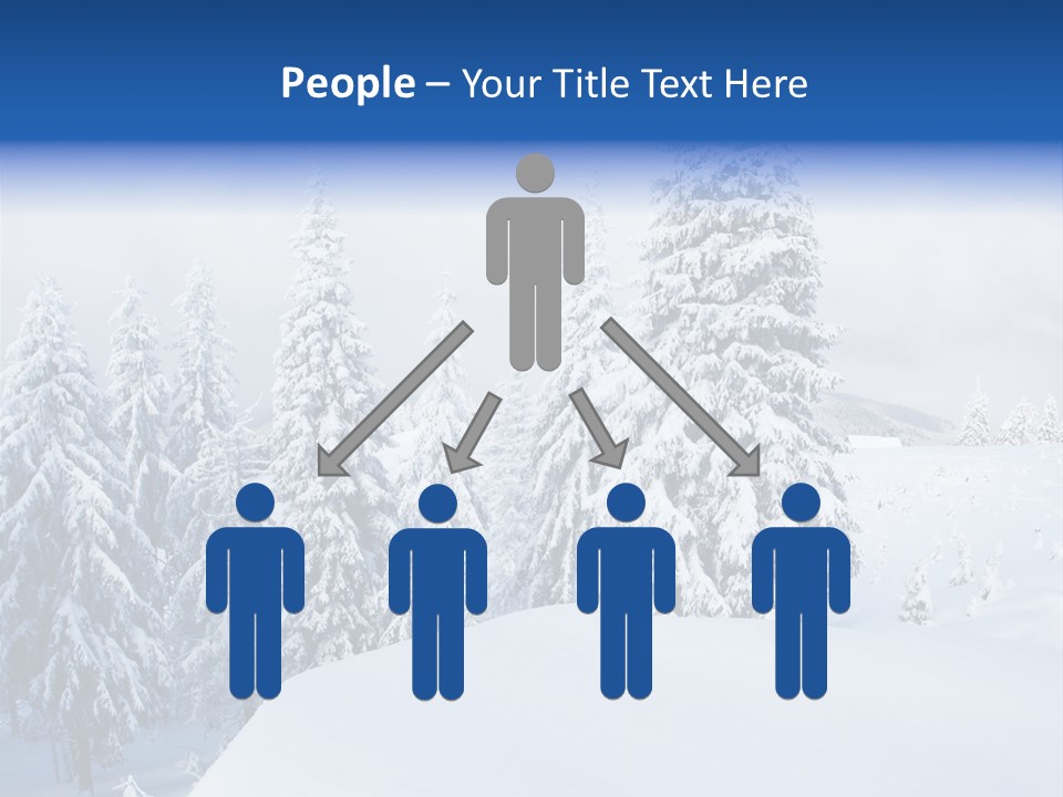 Climate Panorama Winter PowerPoint Template