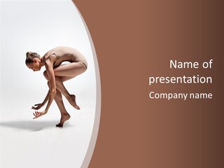 Cheerful Pose Cool PowerPoint Template
